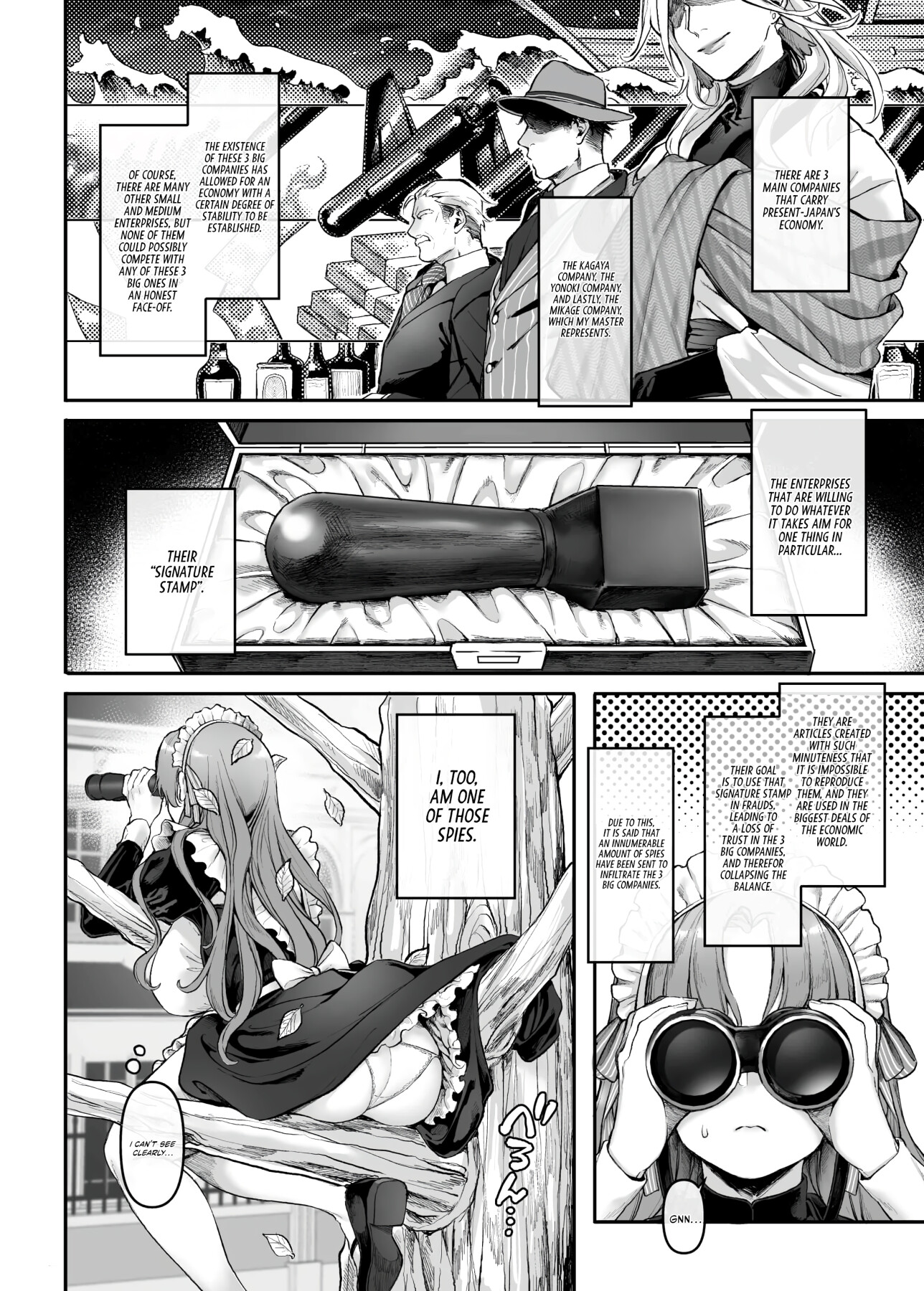 Hentai Manga Comic-Infiltrate! Debt Repayment RTA of a Spy on the Brink ~The Crossdressing Maid and the Oni Boss~-Read-8